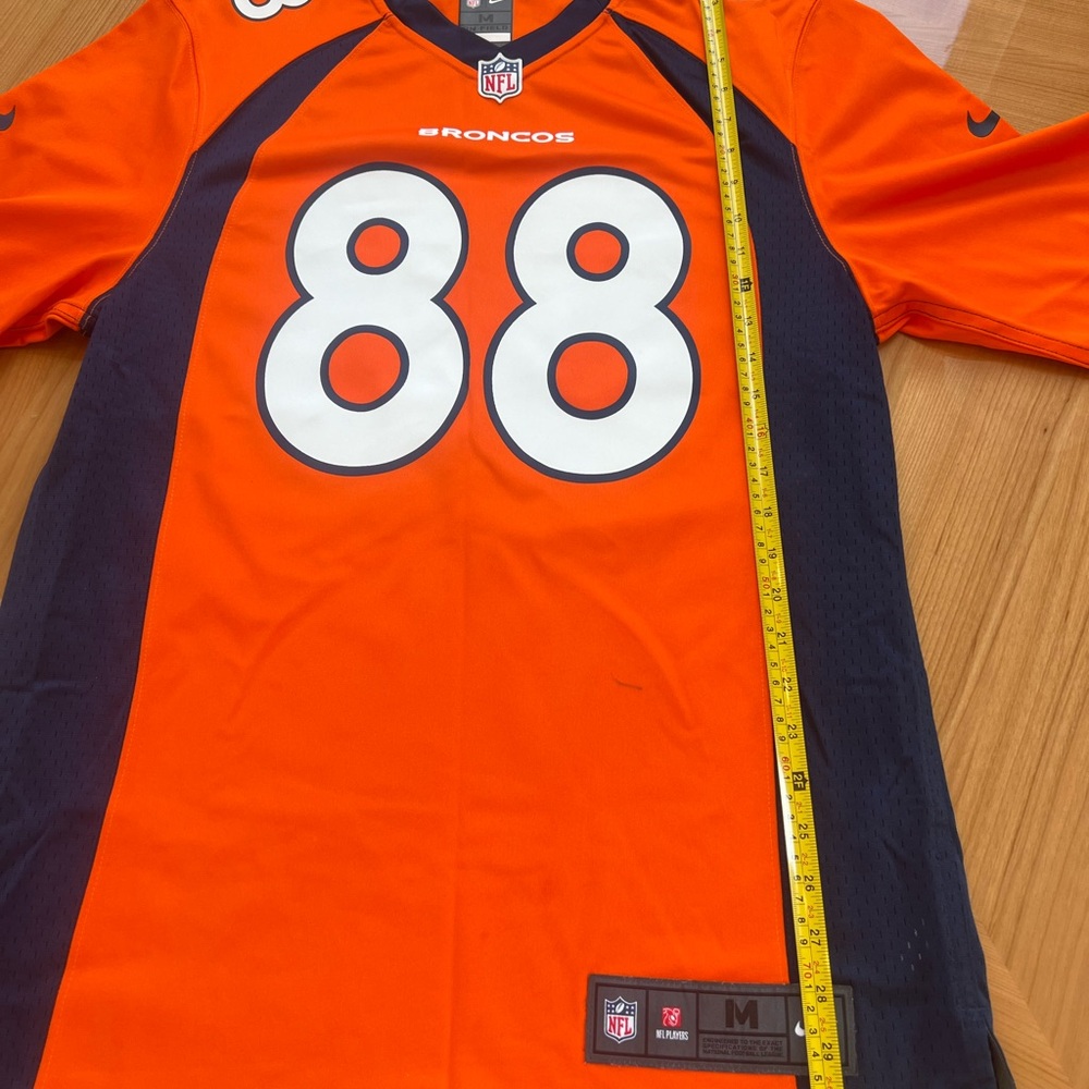 Demaryius Thomas Denver Broncos Orange and Navy Jersey